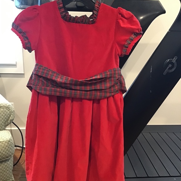 Sal & Pimenta velvet Christmas dress, size 8T